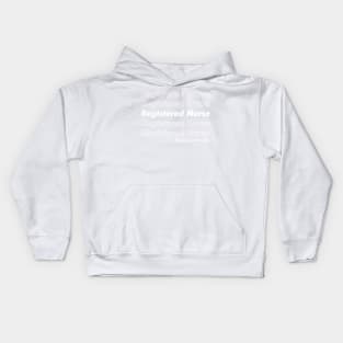 Copy of Registered Nurse Kids Hoodie